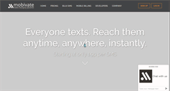 Desktop Screenshot of mobivate.com